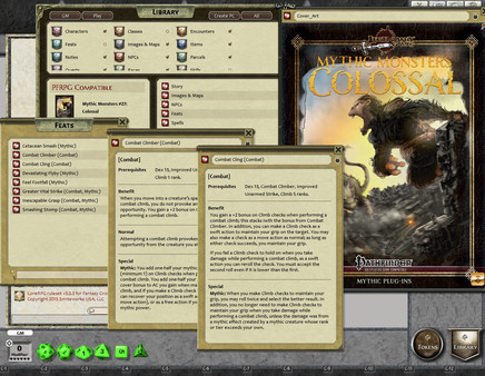 Скриншот из Fantasy Grounds - Mythic Monsters #27: COLOSSAL (PFRPG)