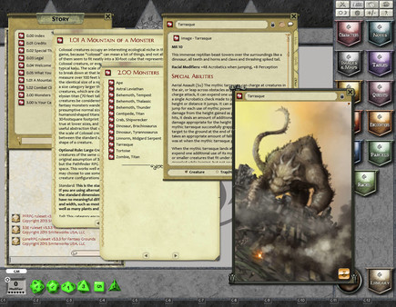 Скриншот из Fantasy Grounds - Mythic Monsters #27: COLOSSAL (PFRPG)