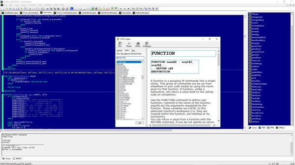 Скриншот из GLBasic SDK