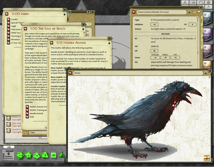 Скриншот из Fantasy Grounds - Mythic Monsters #28: Animals (PFRPG)