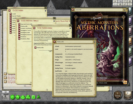 Скриншот из Fantasy Grounds - Mythic Monsters #18: Aberrations (PFRPG)