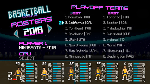 Basketball Classics game for Linux 1