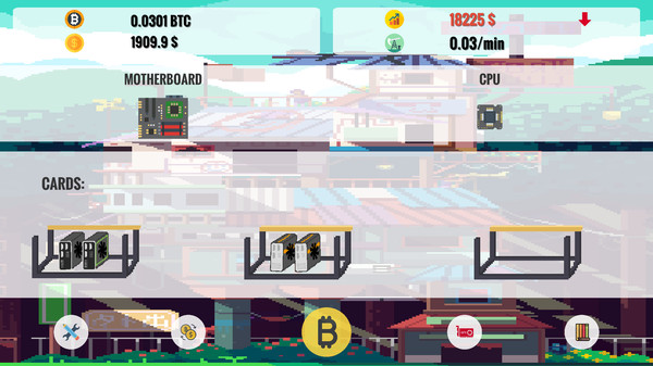 Bitcoin game for Linux 1