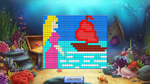 Скриншот из Picross Fairytale: Legend of the Mermaid Скриншот из Picross Fairytale: Legend of the Mermaid