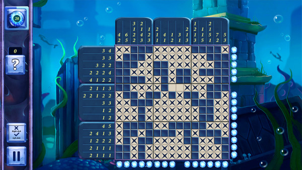 Скриншот из Picross Fairytale: Legend of the Mermaid Скриншот из Picross Fairytale: Legend of the Mermaid