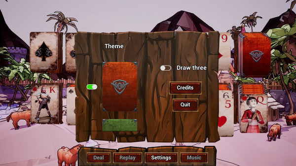 Скриншот из Solitaire Knights