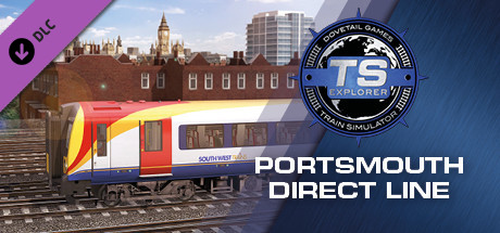 Train Simulator: Portsmouth Direct Line: London Waterloo - Portsmouth Route Add-On cover art