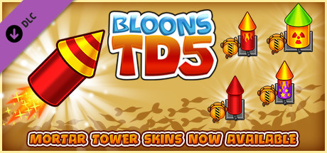 Bloons TD 5 - Fireworks Mortar Tower Skin cover art
