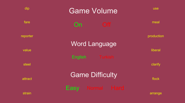 Скриншот из Word Typing Game Скриншот из Word Typing Game