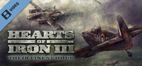 Hearts of Iron III Their Finest Hour Trailer cover art