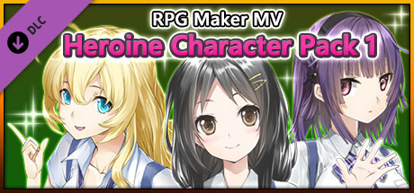 RPG Maker MV - Heroine Character Pack 1 cover art