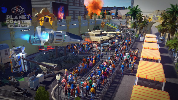 Скриншот из Planet Coaster - Studios Pack