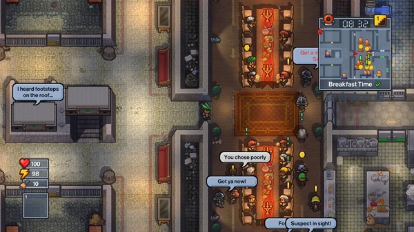 Скриншот из The Escapists 2 - Dungeons and Duct Tape