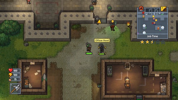 Скриншот из The Escapists 2 - Dungeons and Duct Tape
