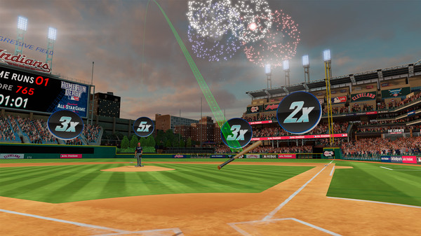 MLB Home Run Derby VR game for Linux 1