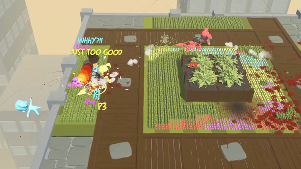 Lethal Lawns: Competitive Mowing Bloodsport game for Linux 1