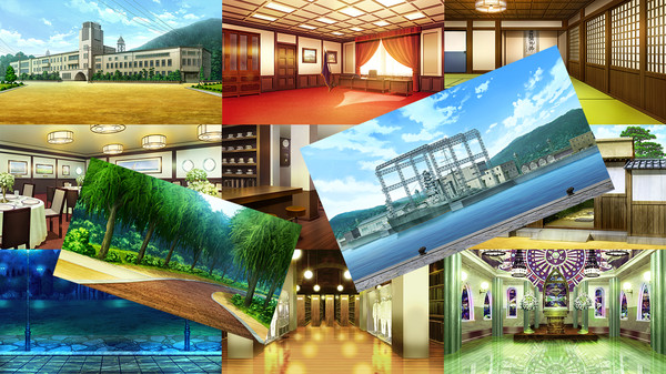 Скриншот из Visual Novel Maker - TeikokukaigunKoibojo Collection