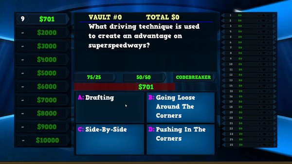 Скриншот из Trivia Vault: Auto Racing Trivia