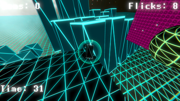Скриншот из BLOCK CAT SPACE GOLF