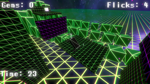 Скриншот из BLOCK CAT SPACE GOLF