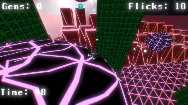 Скриншот из BLOCK CAT SPACE GOLF