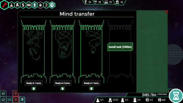 Spinnortality | cyberpunk management sim game for windows Pc 1