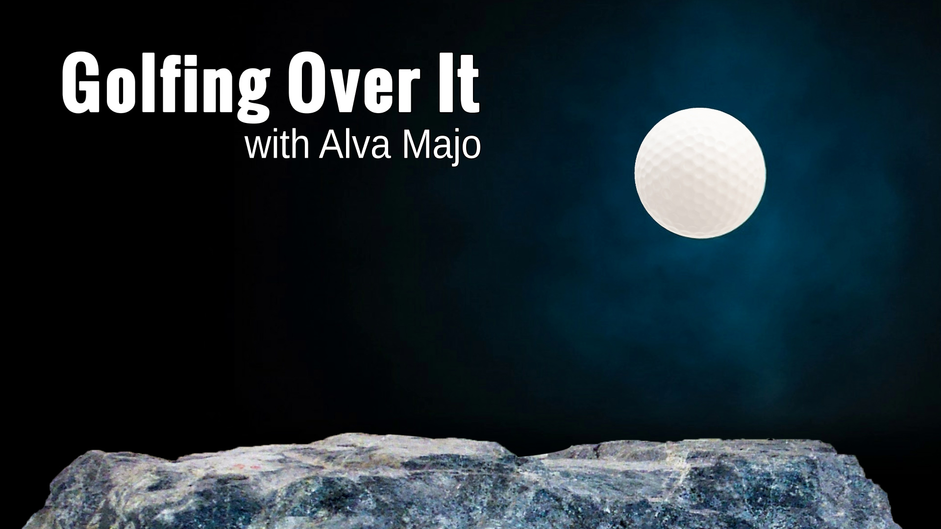 golfing over it with