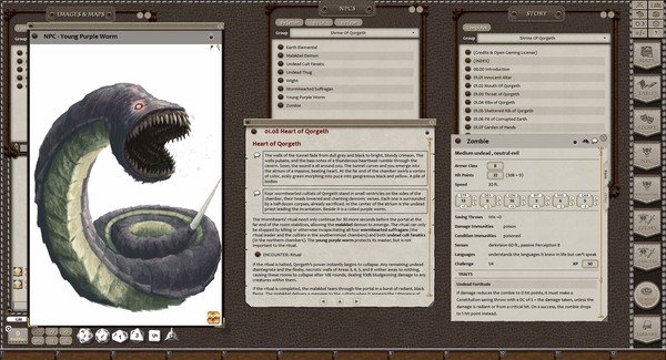 Скриншот из Fantasy Grounds - Eldritch Lairs (5E)