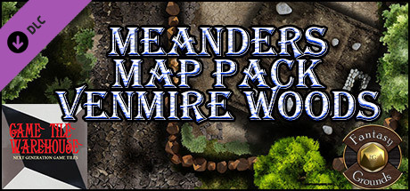 Fantasy Grounds - Meanders Map Pack: Venmire Woods (Map Pack)