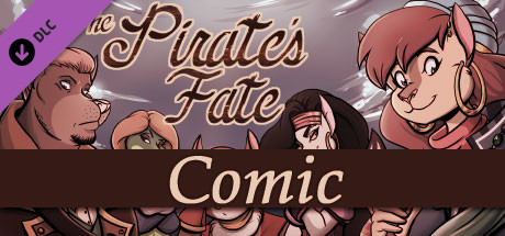 The Pirate's Fate - Comic cover art