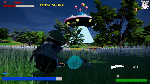 Lucky VS Aliens game for Linux 1
