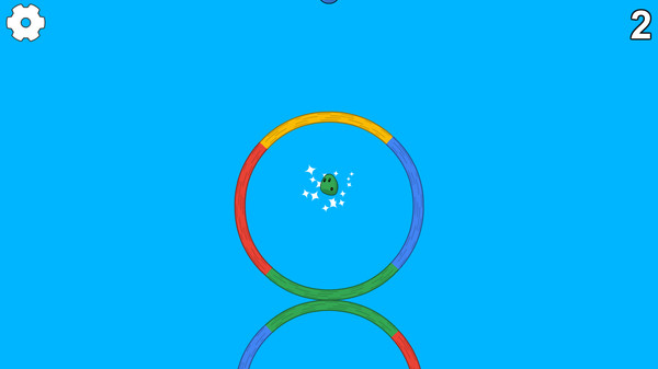 Kawaii Rainbow Portal game for Linux 1