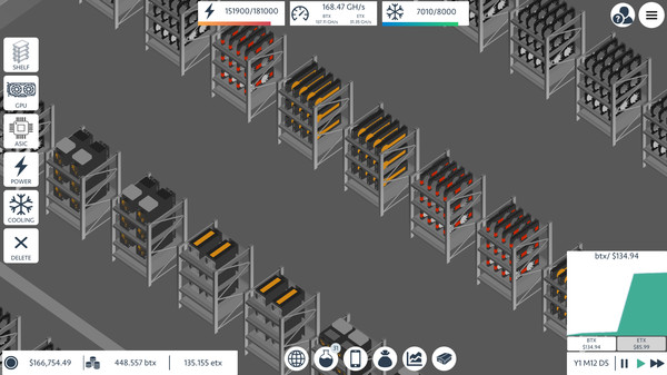 Скриншот из Blockchain Tycoon