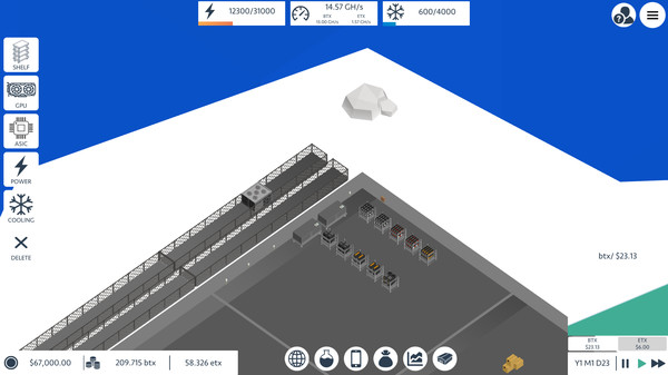 Скриншот из Blockchain Tycoon