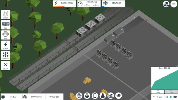 Скриншот из Blockchain Tycoon