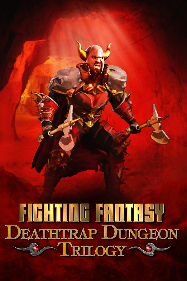 Steam portrait for Deathtrap Dungeon Trilogy.