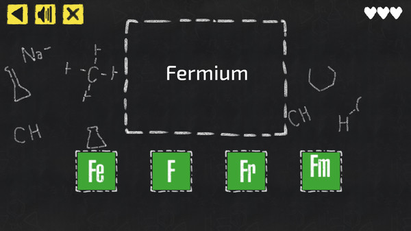 JQ: chemistry recommended requirements