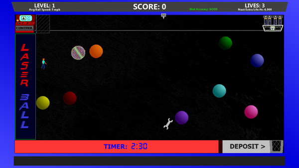 Laser Ball for linux