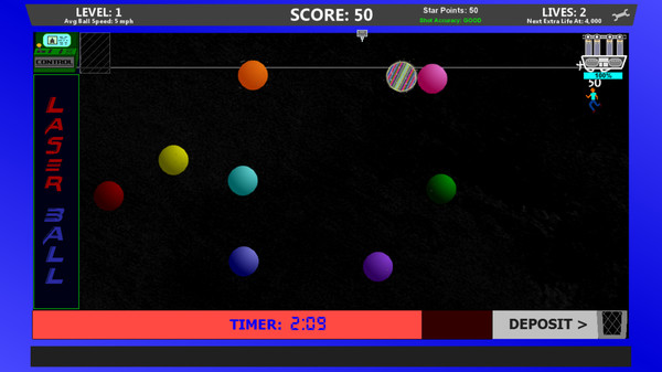 Laser Ballfor windows and Linux 1