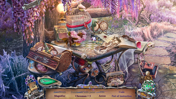 Скриншот из Sable Maze: Forbidden Garden Collector's Edition