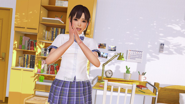 Скриншот из VR Benchmark Kanojo