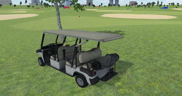 Golf Cart Drive game for Linux 1