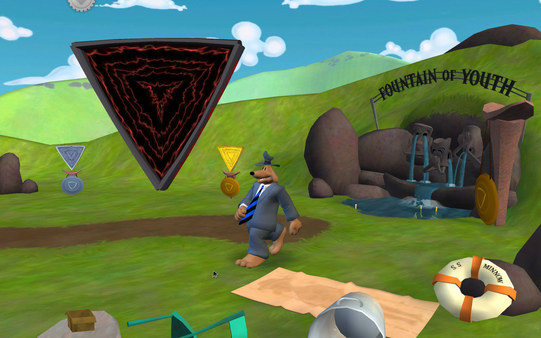 Sam & Max 202: Moai Better Blues game for Linux 1