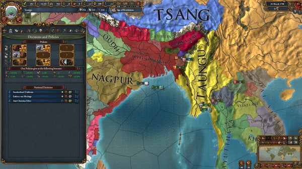 Скриншот из Europa Universalis IV: Dharma