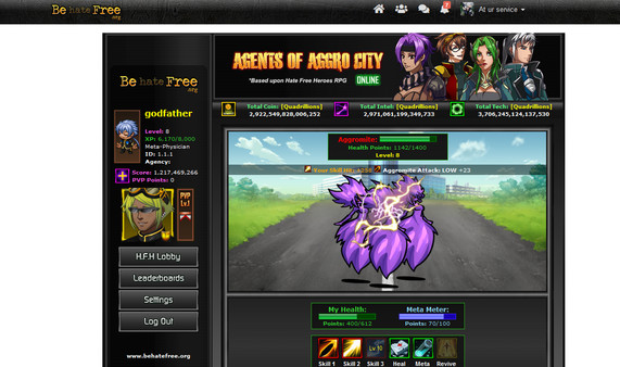 Скриншот из Hate Free Heroes RPG (Mobile Version)