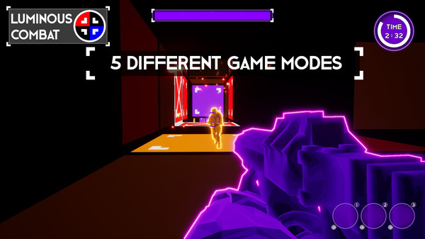 Luminous Combat game for Linux 1