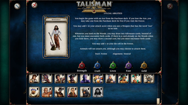 Скриншот из Talisman - Character Pack #17 Woodsman