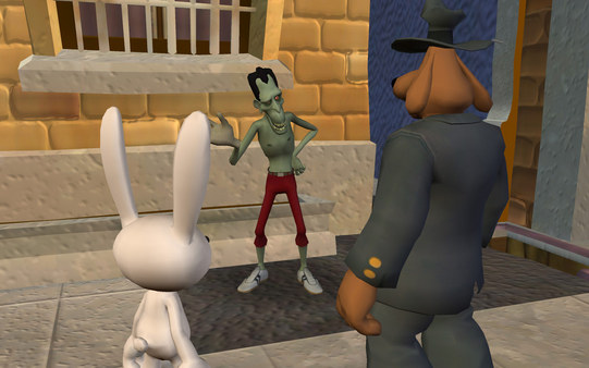 Sam & Max 203: Night of the Raving Dead game for Linux 1