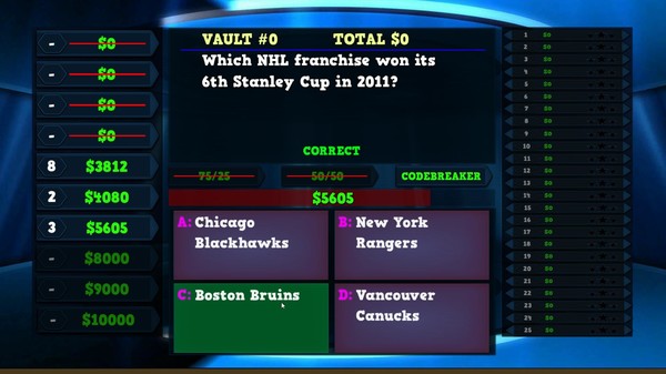 Trivia Vault: Hockey Trivia requirements