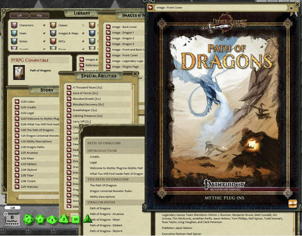 Скриншот из Fantasy Grounds - Path of Dragons (PFRPG)